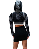 Freq G Hooded Crop Jacket