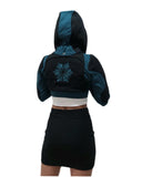Freq G Hooded Crop Jacket