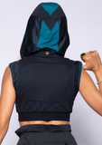 Gang Star 818 Hooded Crop Vest