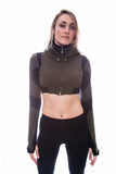 Freq G Hooded Crop Jacket