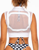 FreQ G Mesh Vest with Leather - Frequency Summer
