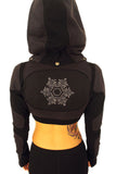 Freq G Hooded Crop Jacket