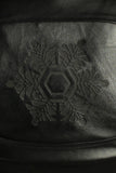 Freq G Hooded Crop Jacket - Leather