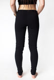 Freq G Leggings - Front Detail - Vegan Leather