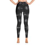 Yoga Leggings w/ Temple Print