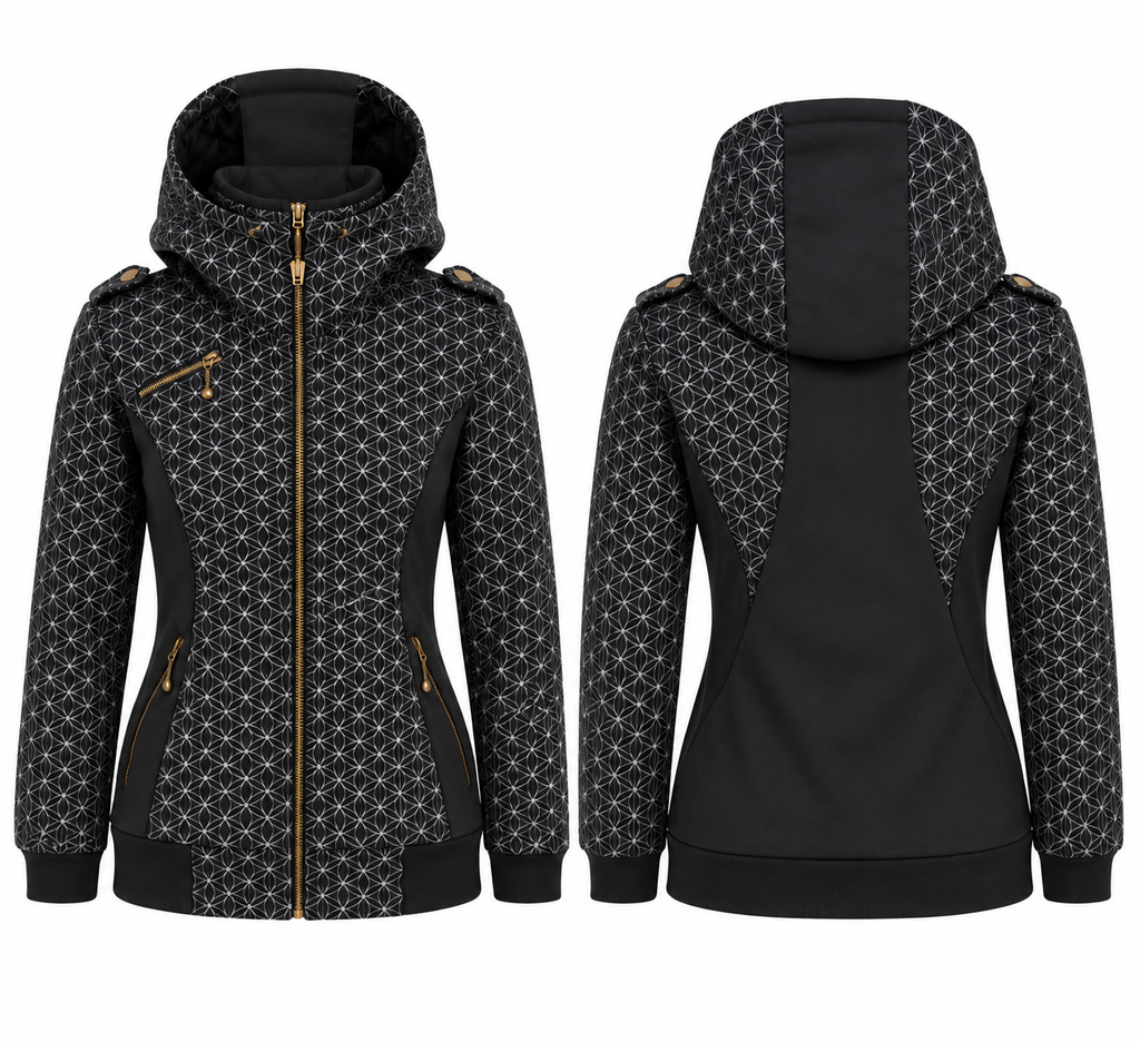 Busy Bee Hoodie Flower of Life Mix