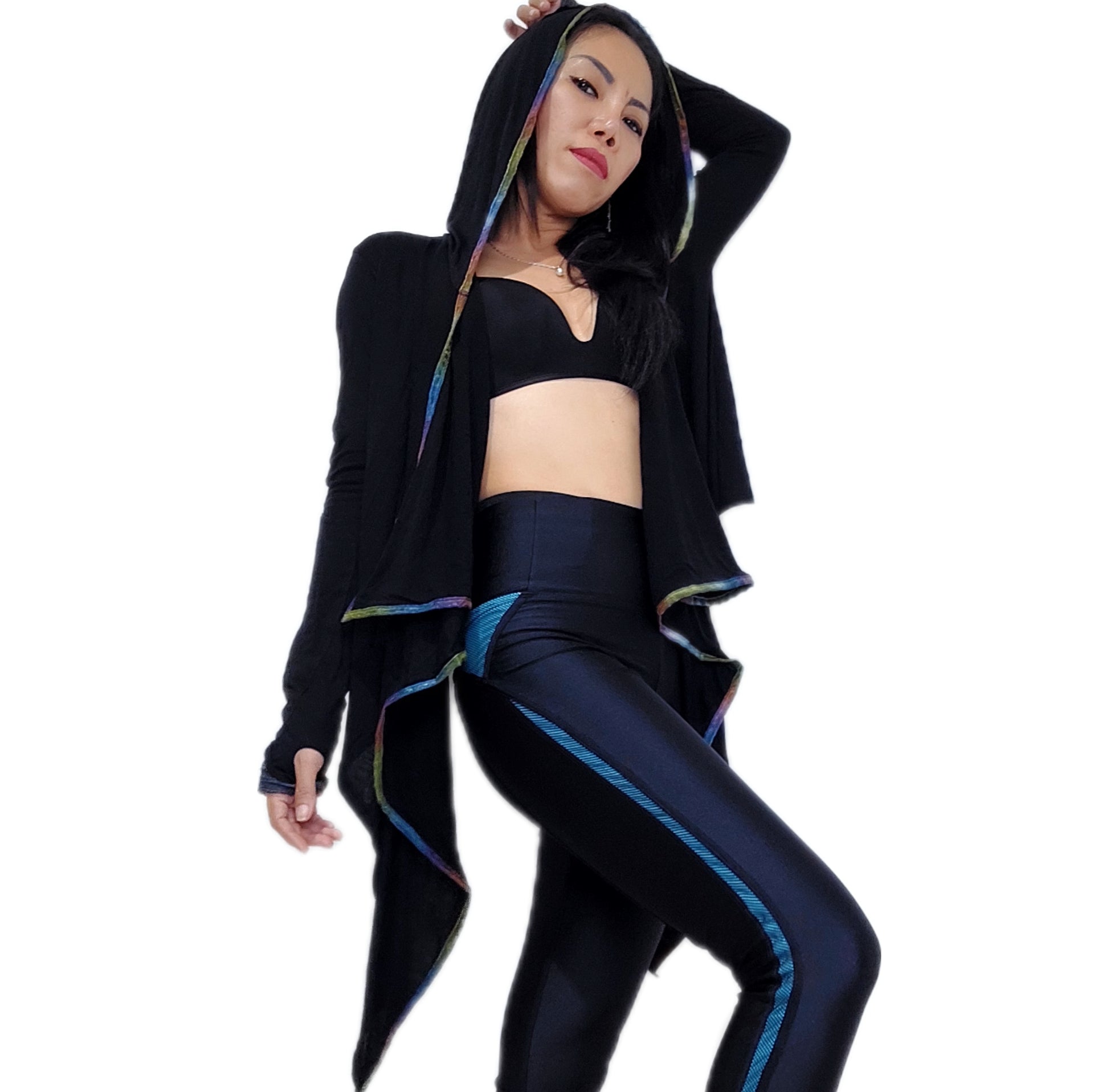 Bamboo Wrap with Rainbow accents