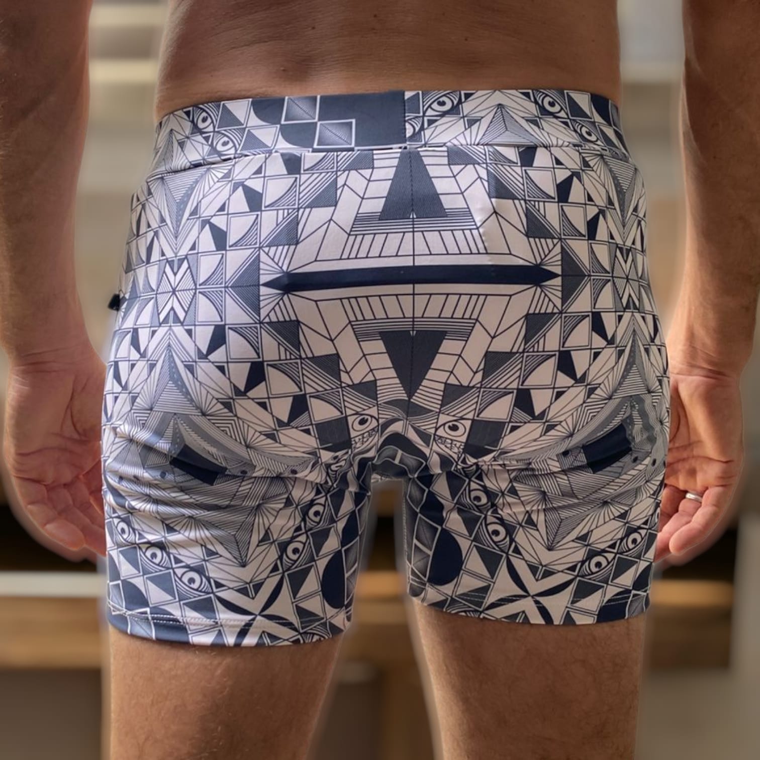 Boxers with Matty prints