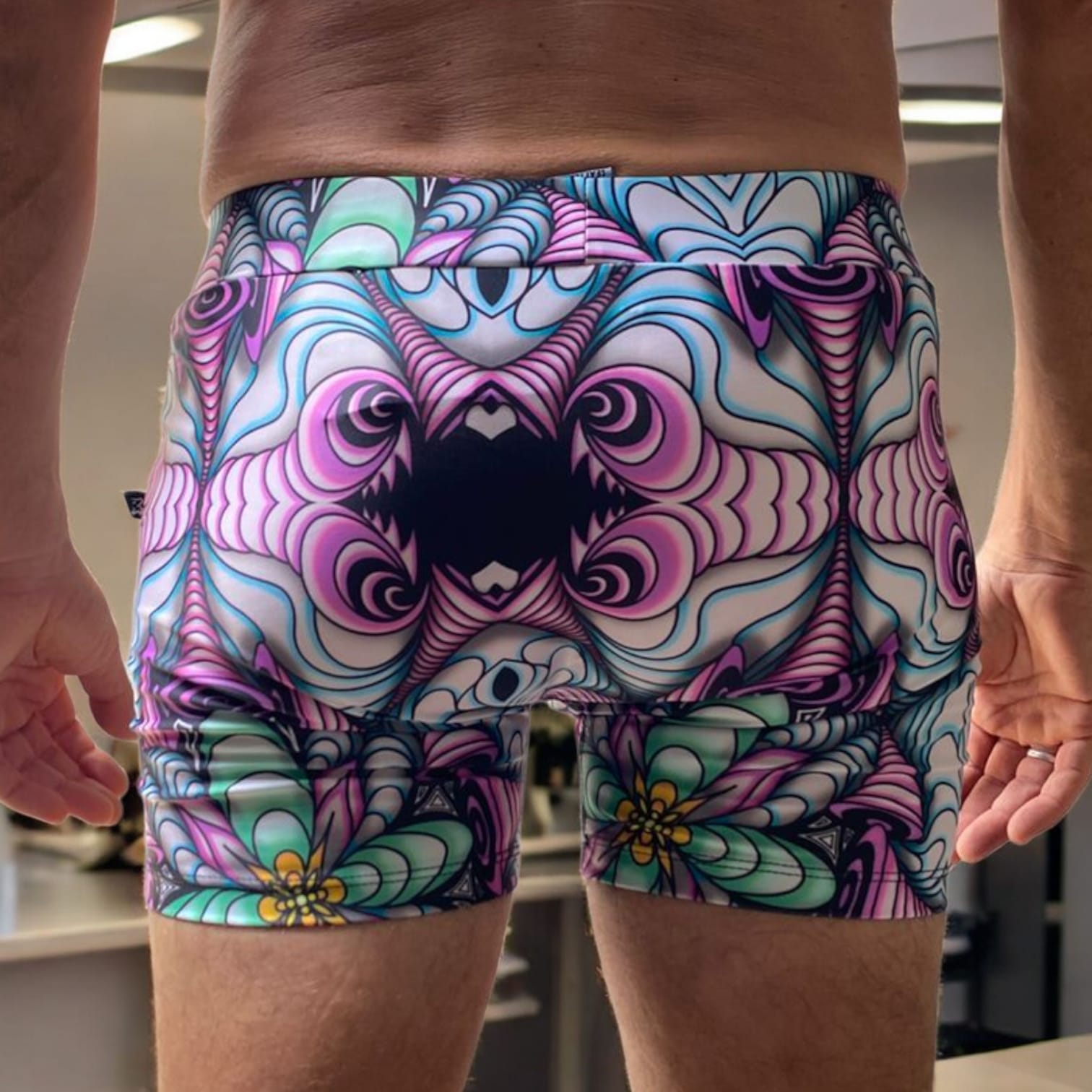 Boxers with Matty prints