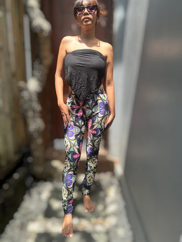 Unisex Leggings with Matty prints