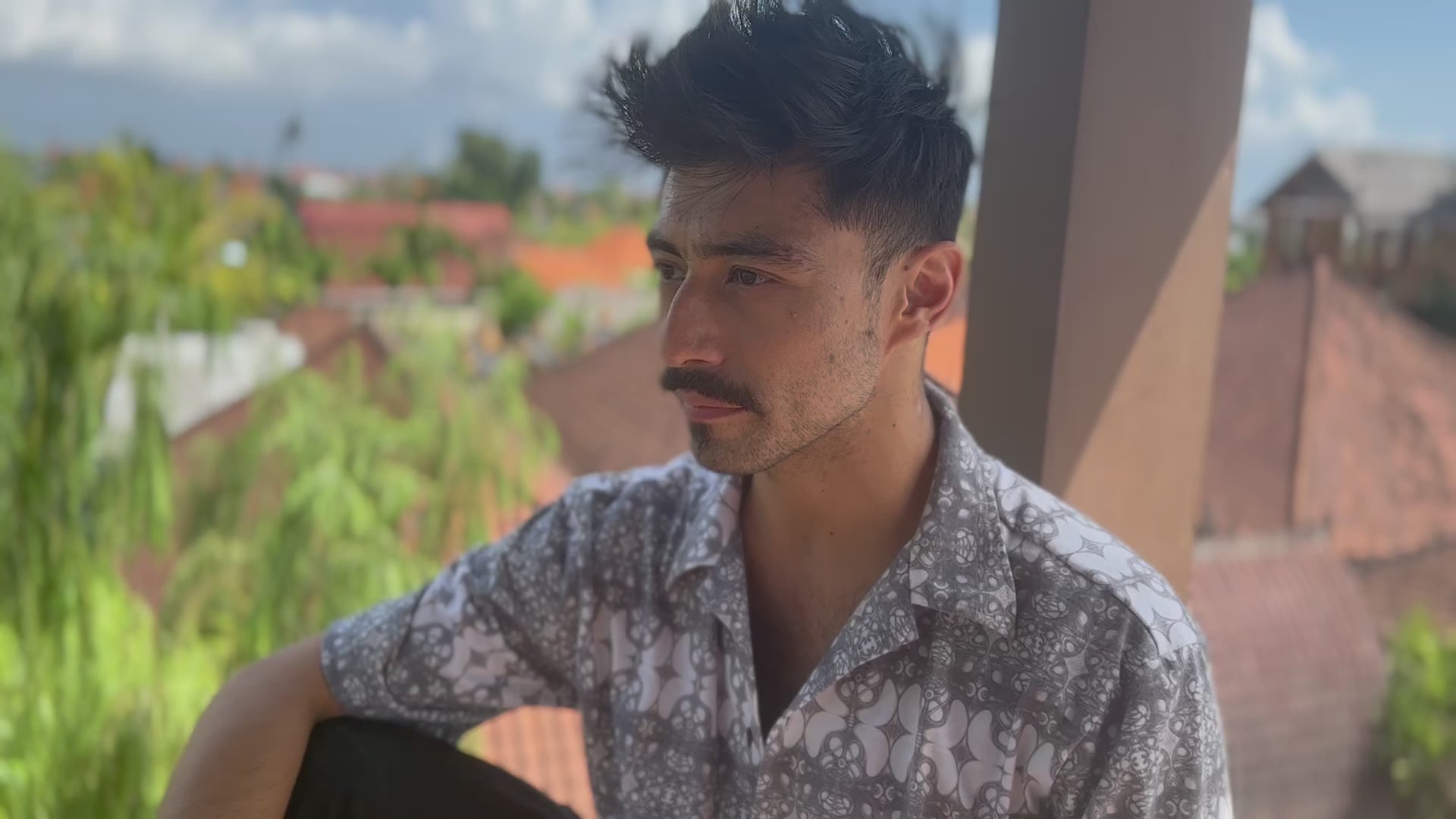 Lost in Mexico Collared Shirt - Joint Heads artwork by Matty