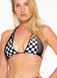 Checkered Chain Bikini Top - Summer 2021