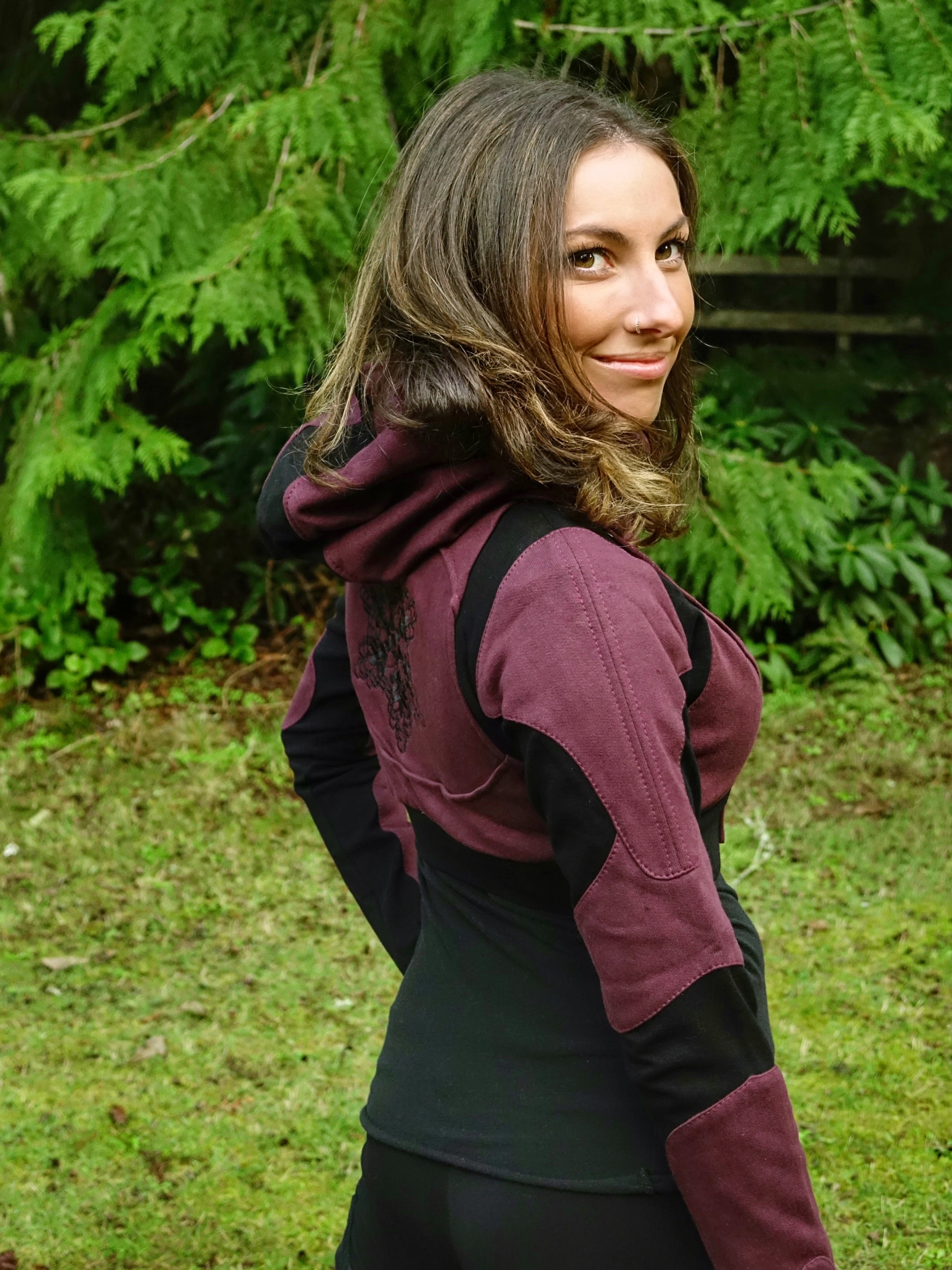 Freq G Hooded Crop Jacket