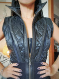 FreQ G Vixen Vest with Leather accents