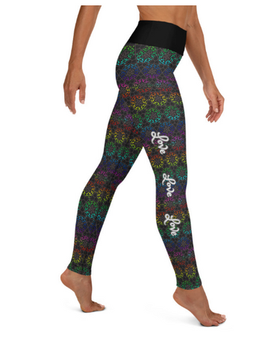Yoga Leggings made with Love vibrations