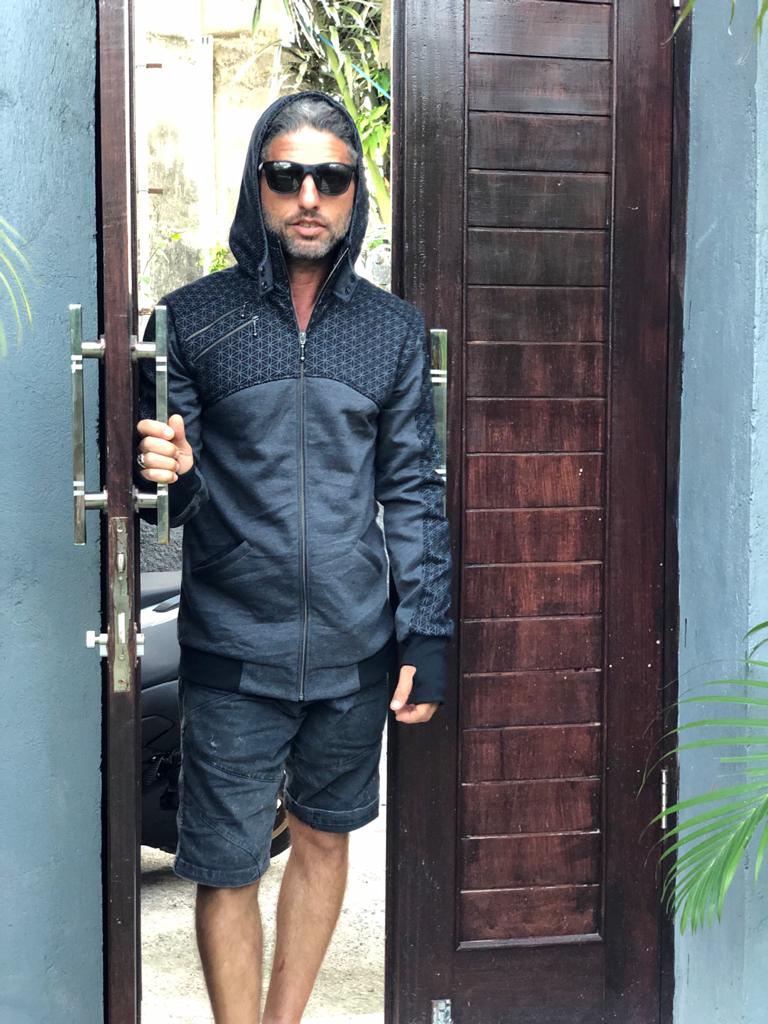 Hive Hoodie with Flower of Life Mix