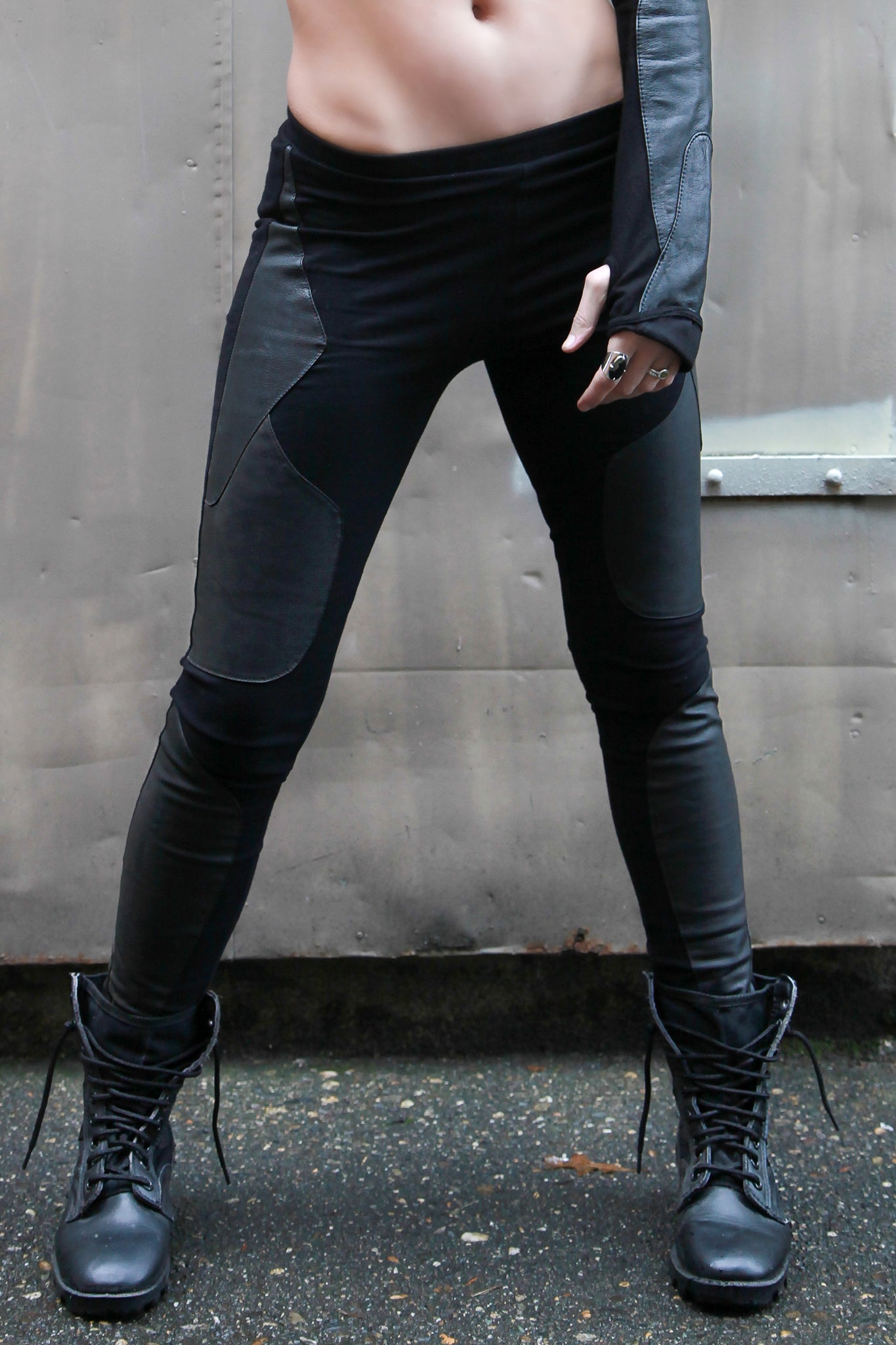 Freq G Profile Leggings - Vegan Leather