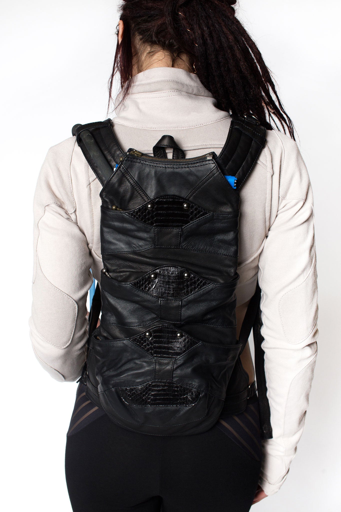 Freq G Leather Water Bag