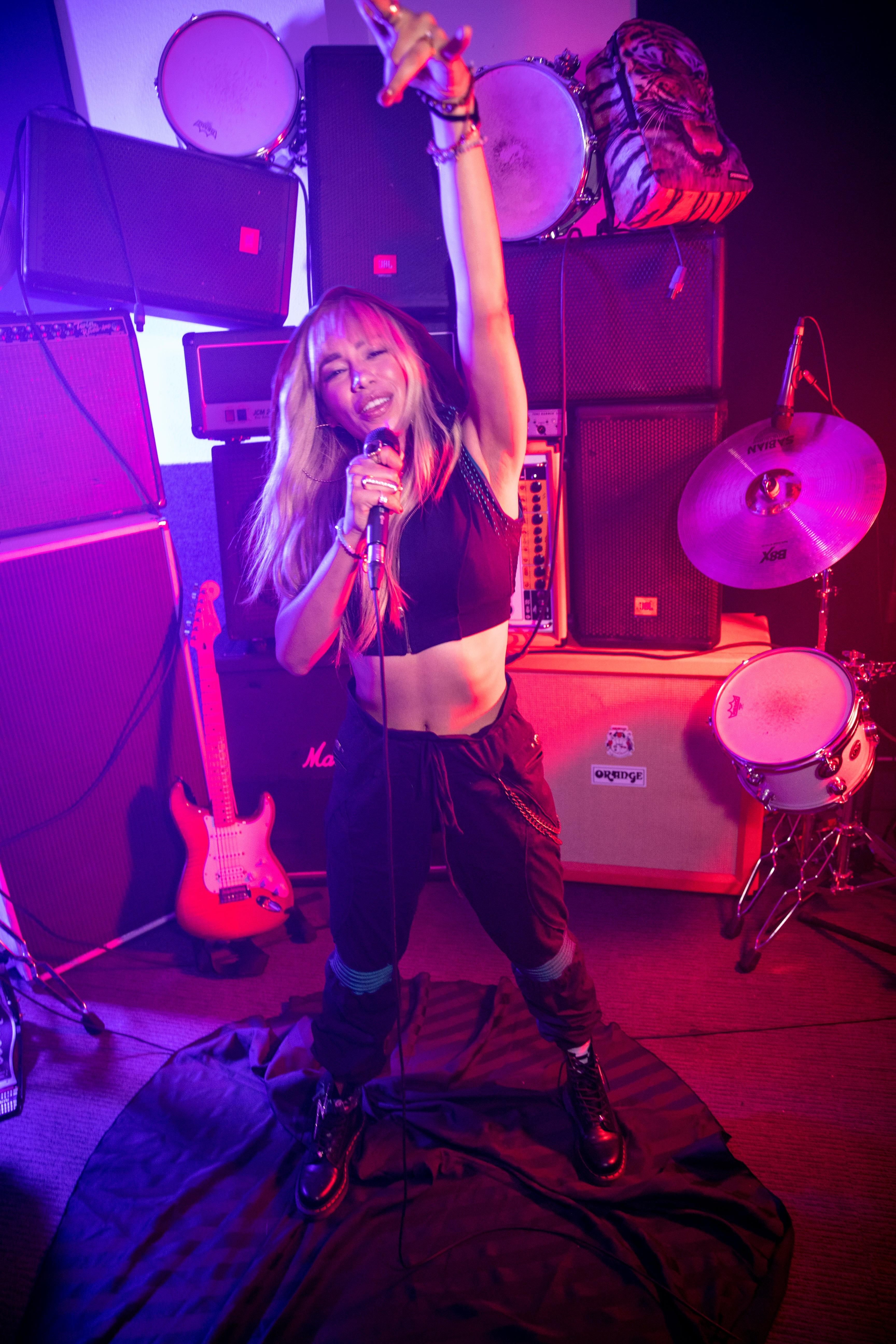 Gang Star 818 Hooded Crop Vest