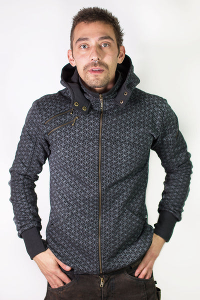 トップス 44 Flowers Hoodie Black Black Flower Hoodie - TikTok Shop