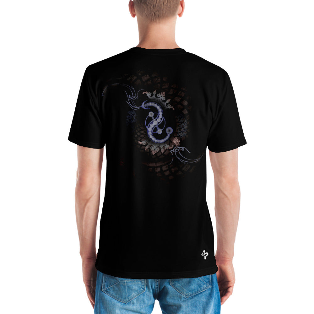 Men's T-shirt Snake design