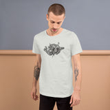 Triple Wave artwork by Matty on Unisex t-shirt